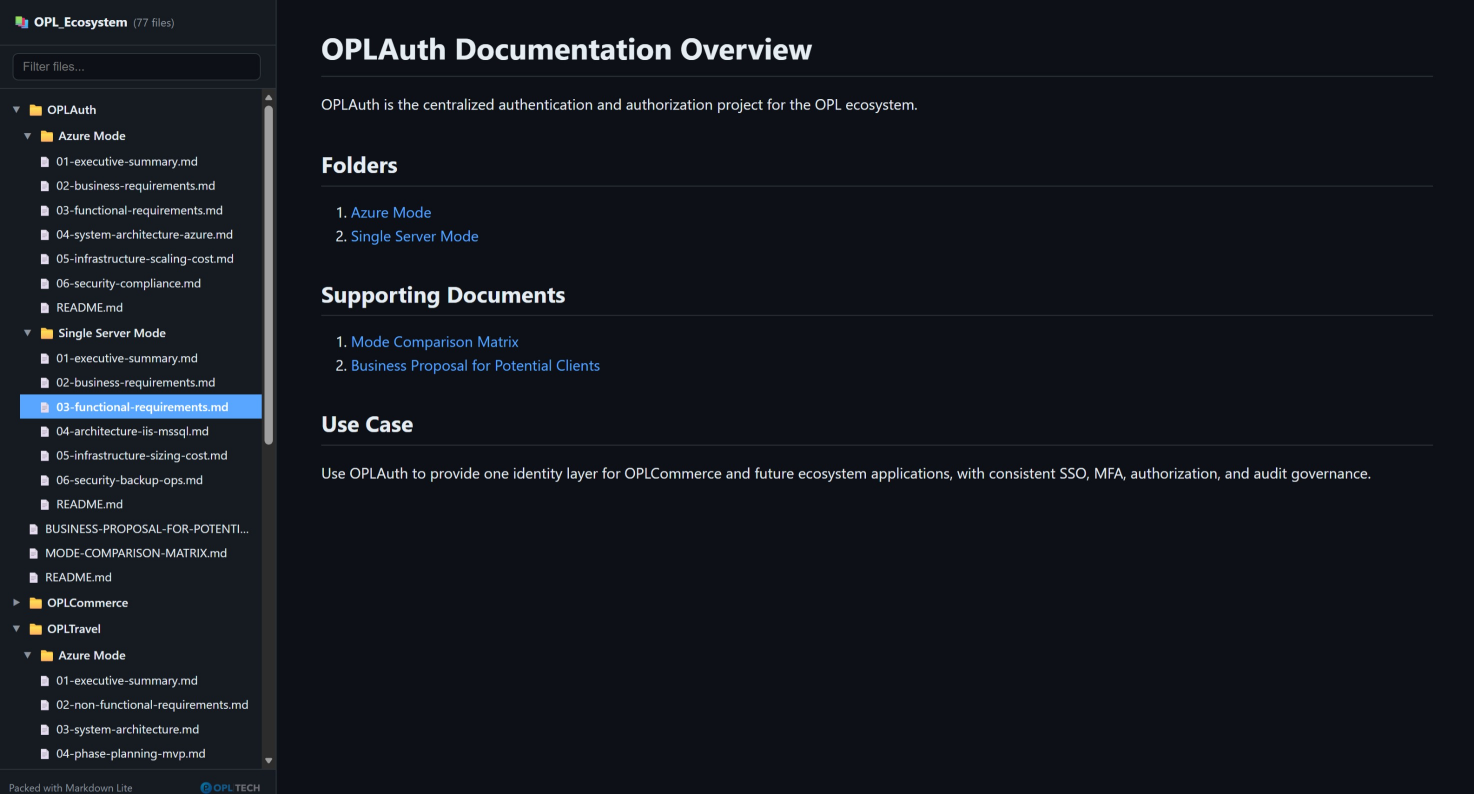 Markdown Lite — HTML Output